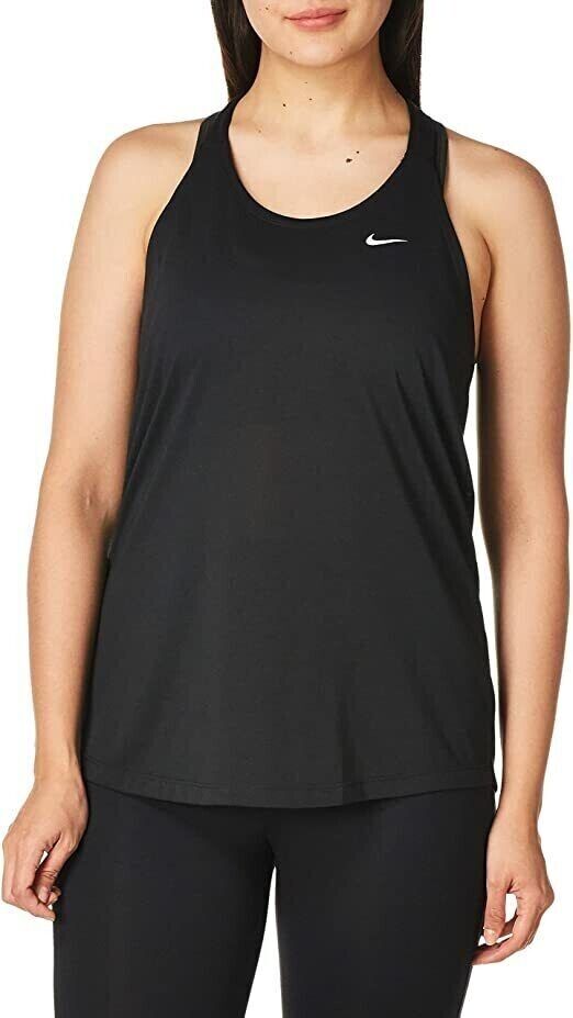 Nike Dri-FIT Women's Elastika Training Tank DA0370-010, BLACK, S